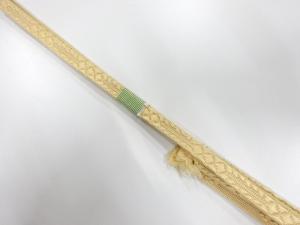 未使用品　正絹　帯留め用　手組三分紐